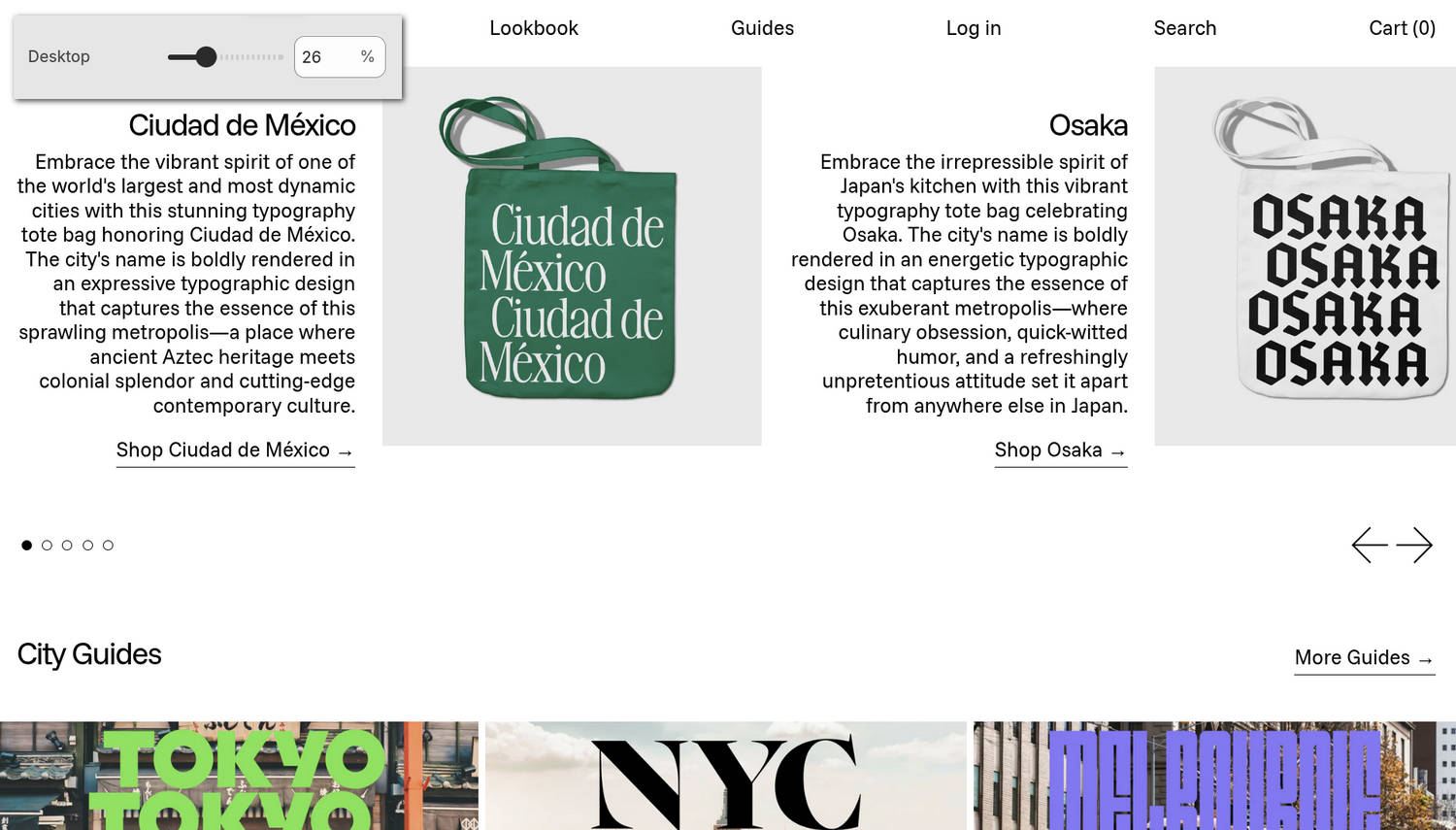 A Text and image carousel section on a store's home page in the Theme editor.