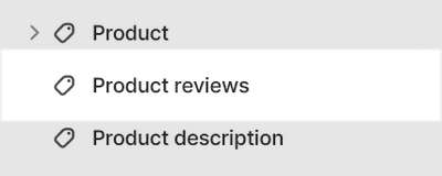The Product reviews section selected in Theme editor.