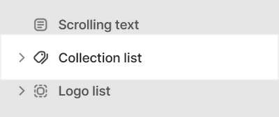 A Collection list section selected in Theme editor.
