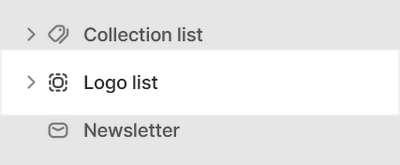 The Logo list section selected in Theme editor.