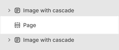 The Page section selected in Theme editor.
