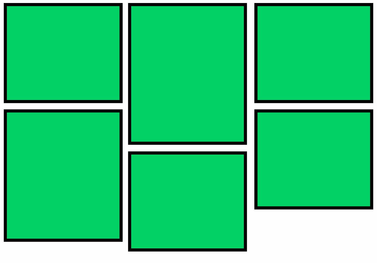 Masonry grid layout
