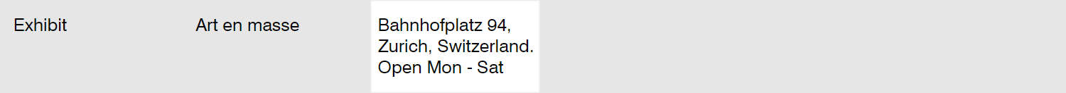 A second example Rich text block inside a Header section.