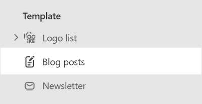 The Blog posts section selected in Theme editor.