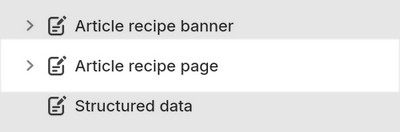 The Structured data section selected in Theme editor.